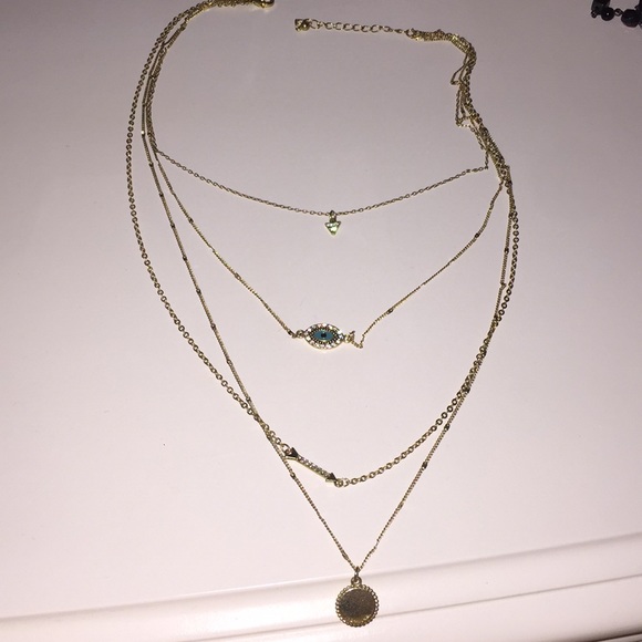 Layered Necklace - Picture 2 of 3